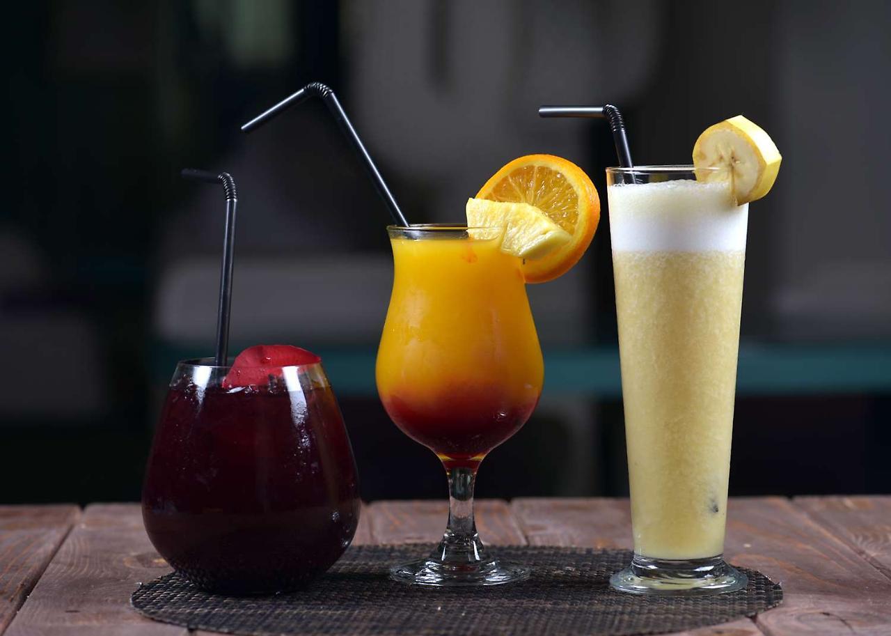 Symphony Style Hotel Kuwait Salmiya Luaran gambar Smoothies